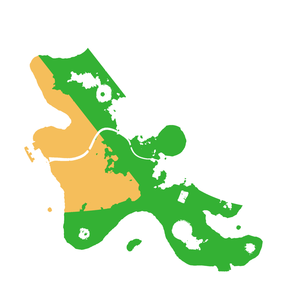 Biome Rust Map: Procedural Map, Size: 2650, Seed: 1450074714