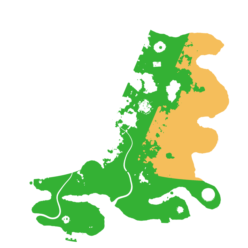 Biome Rust Map: Procedural Map, Size: 3300, Seed: 1833936120