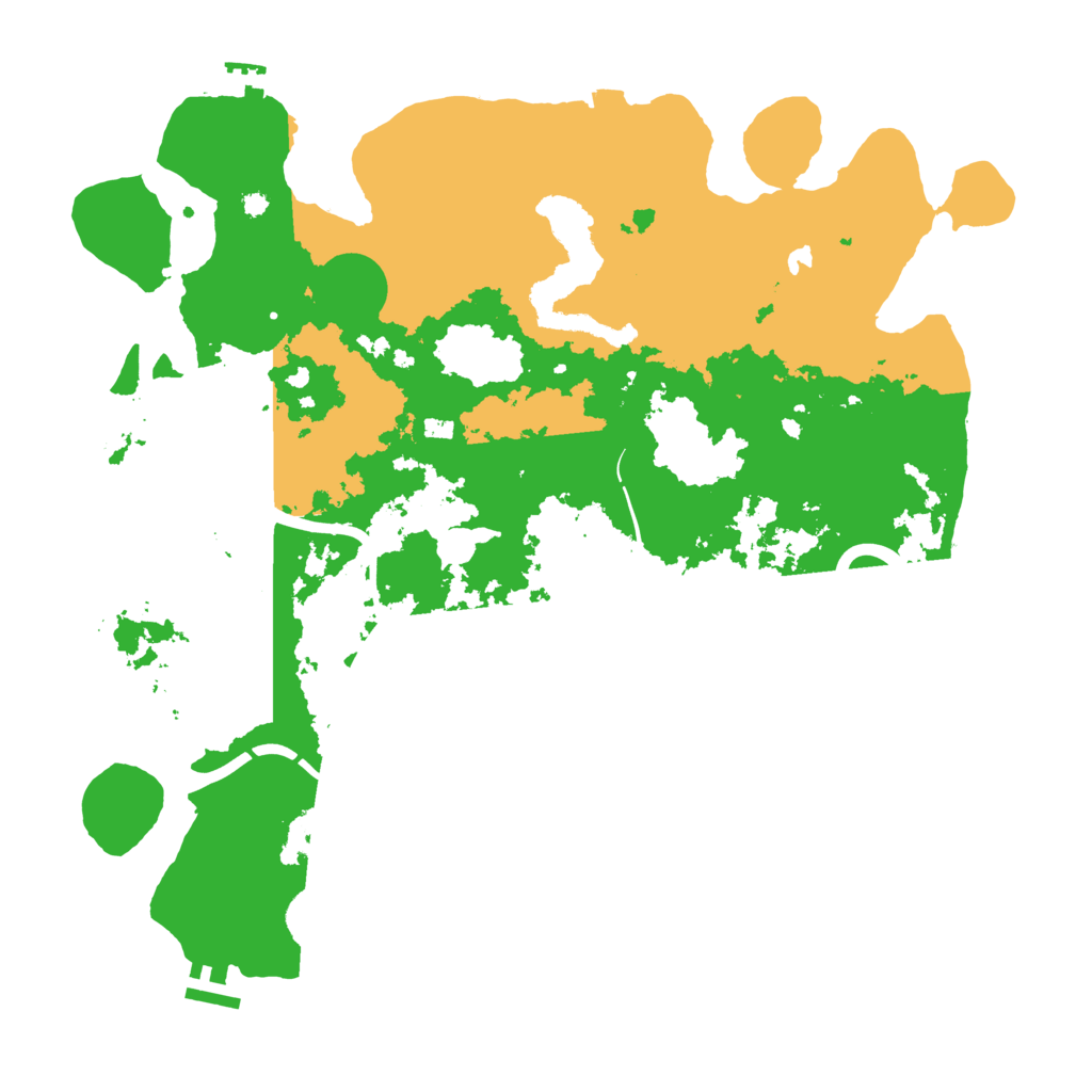 Biome Rust Map: Procedural Map, Size: 4000, Seed: 146529262