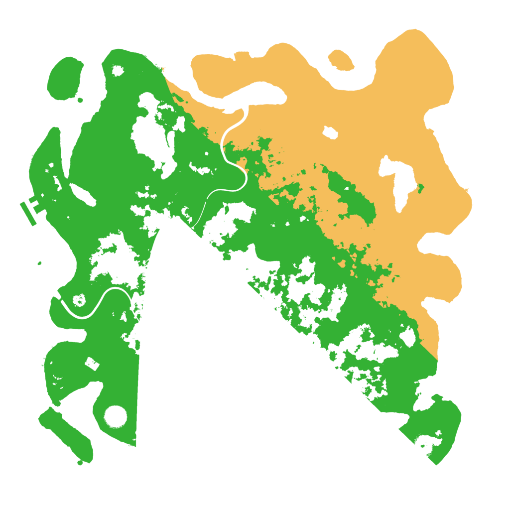 Biome Rust Map: Procedural Map, Size: 4000, Seed: 33514655