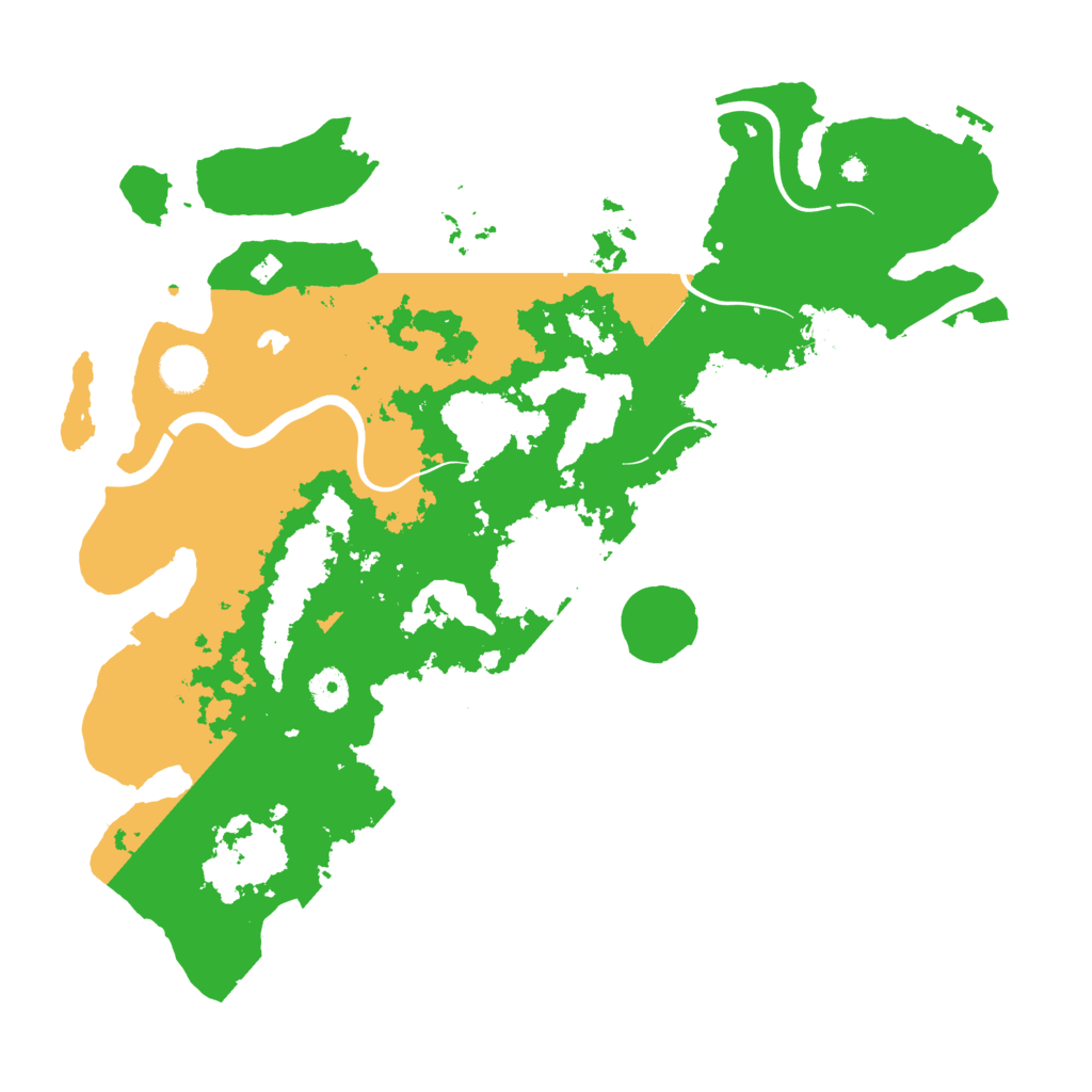 Biome Rust Map: Procedural Map, Size: 4000, Seed: 13377331