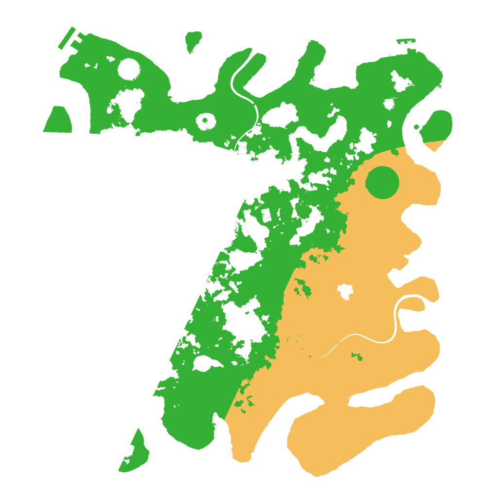 Biome Rust Map: Procedural Map, Size: 4000, Seed: 1045145257