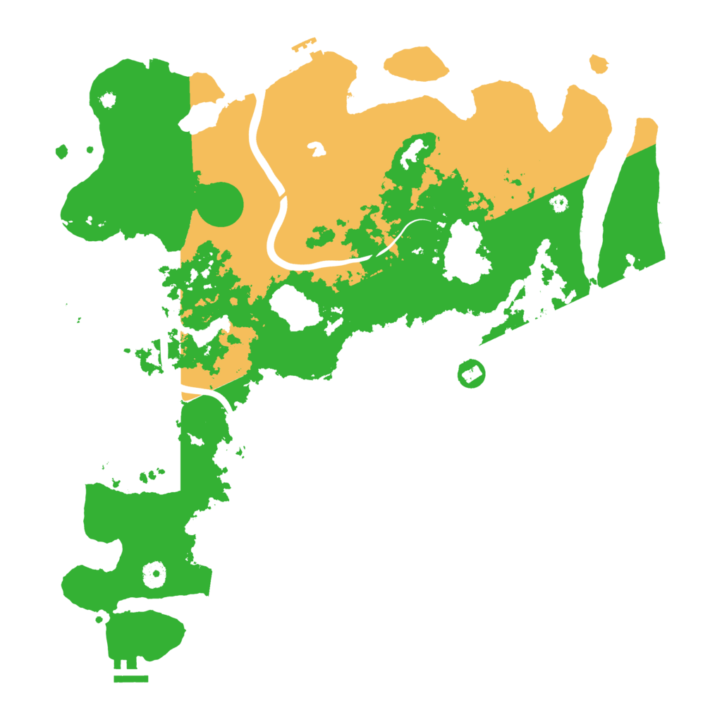 Biome Rust Map: Procedural Map, Size: 4242, Seed: 131162290