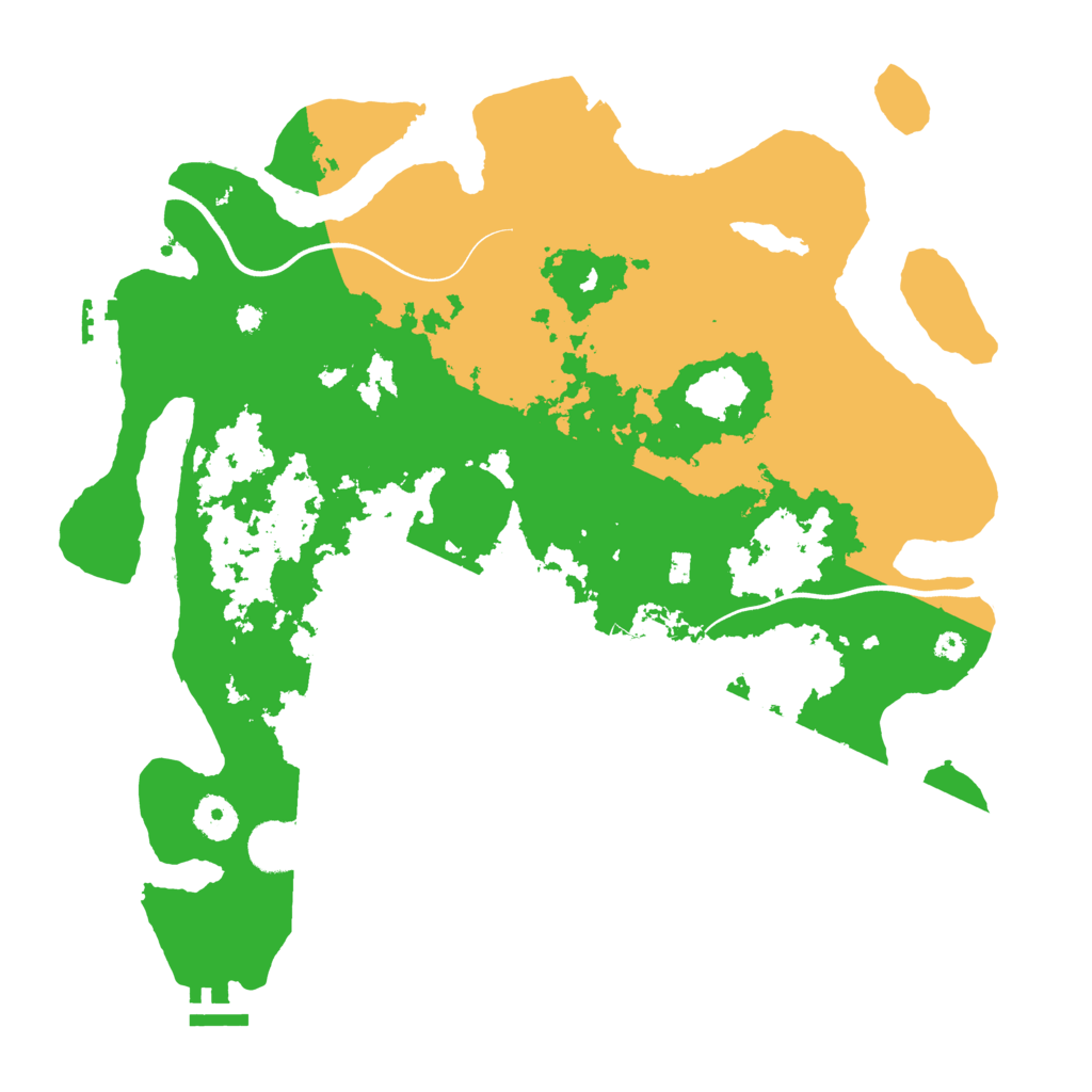 Biome Rust Map: Procedural Map, Size: 3750, Seed: 969728357