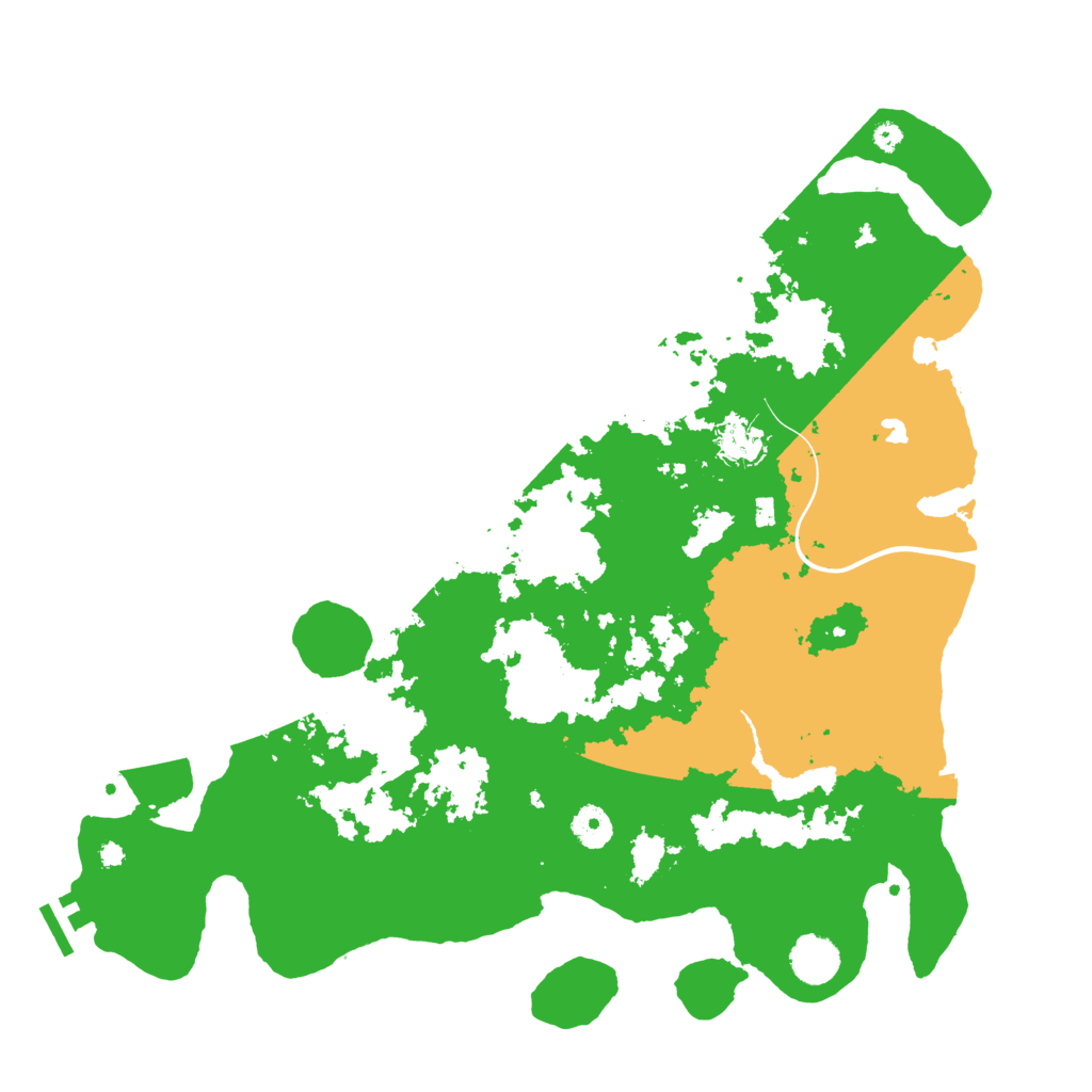 Biome Rust Map: Procedural Map, Size: 4000, Seed: 787386349