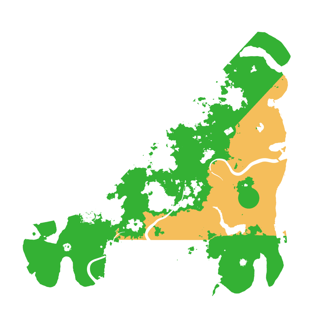 Biome Rust Map: Procedural Map, Size: 4000, Seed: 787386349