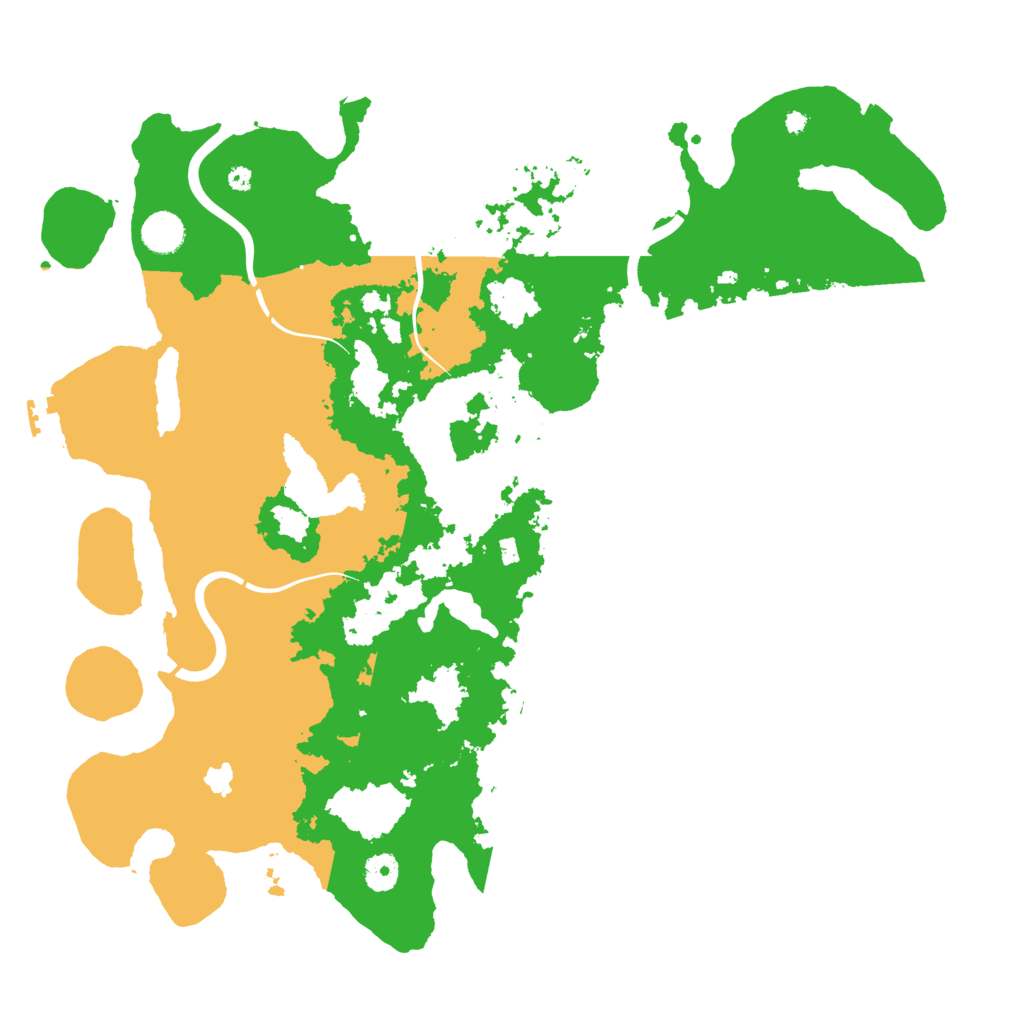 Biome Rust Map: Procedural Map, Size: 4250, Seed: 753754982