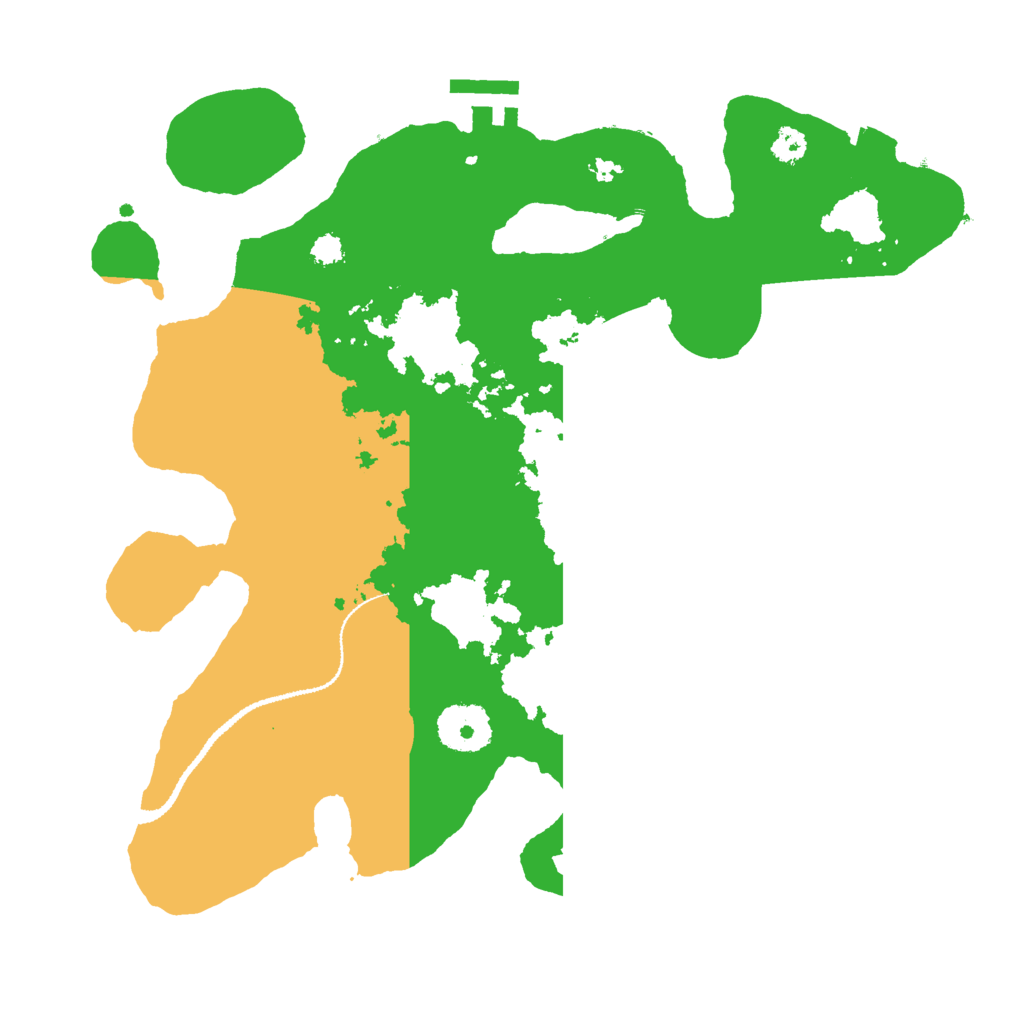 Biome Rust Map: Procedural Map, Size: 3000, Seed: 1680484254