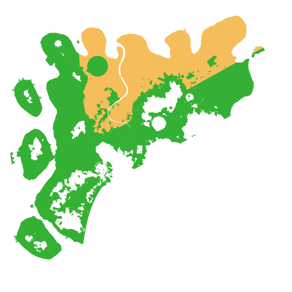 Biome Rust Map: Procedural Map, Size: 3750, Seed: 187438757