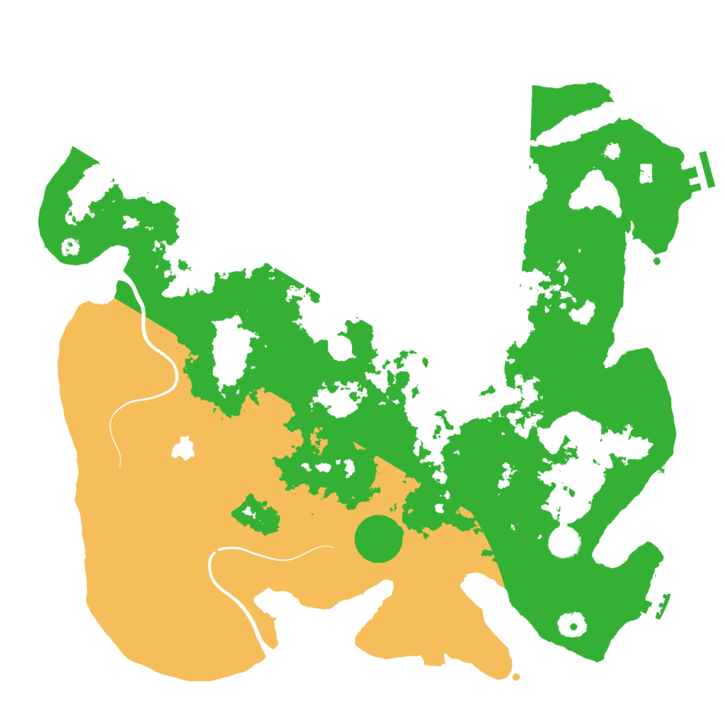 Biome Rust Map: Procedural Map, Size: 4000, Seed: 327419137