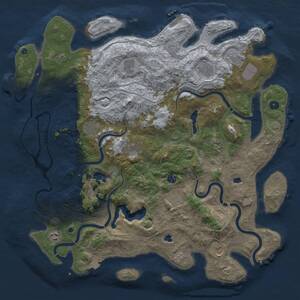 Thumbnail Rust Map: Procedural Map, Size: 4800, Seed: 1770851339, 17 Monuments