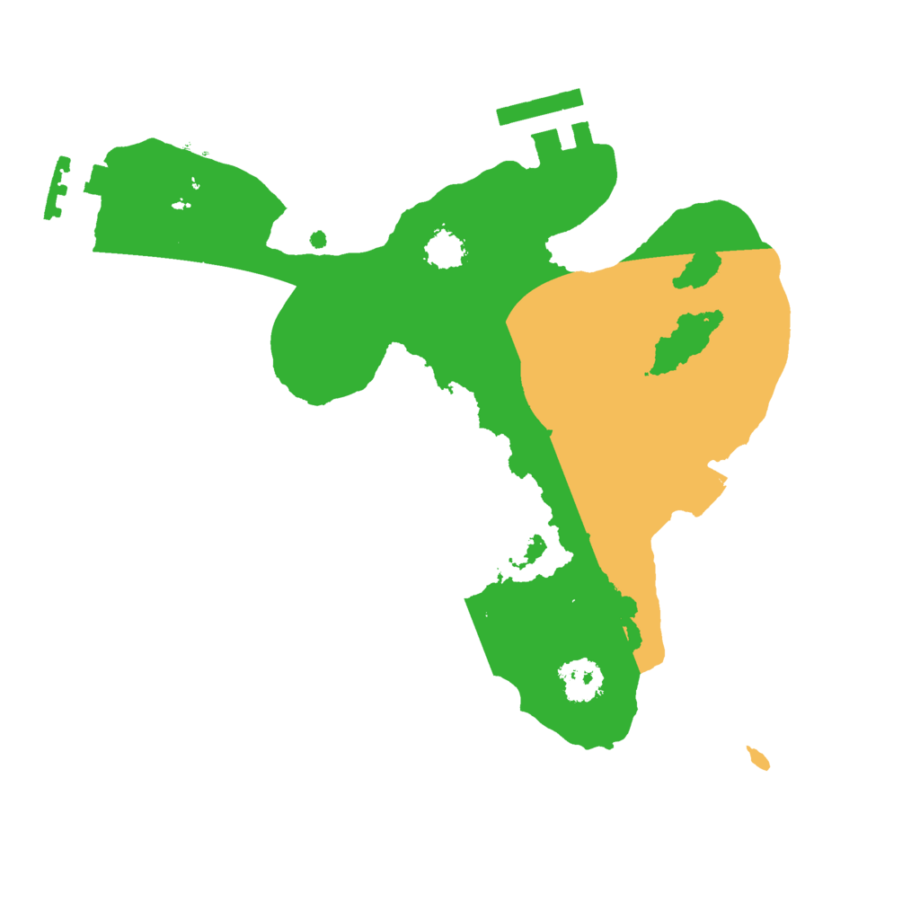 Biome Rust Map: Procedural Map, Size: 2150, Seed: 1488344092