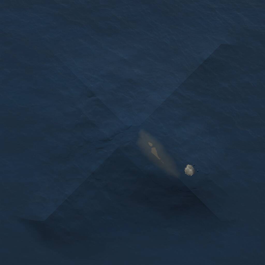 Rust Map: Procedural Map, Size: 1000, Seed: 70865453, 1 Monuments