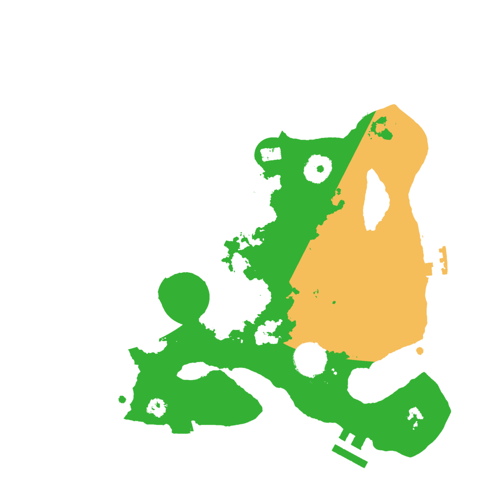 Biome Rust Map: Procedural Map, Size: 2700, Seed: 42