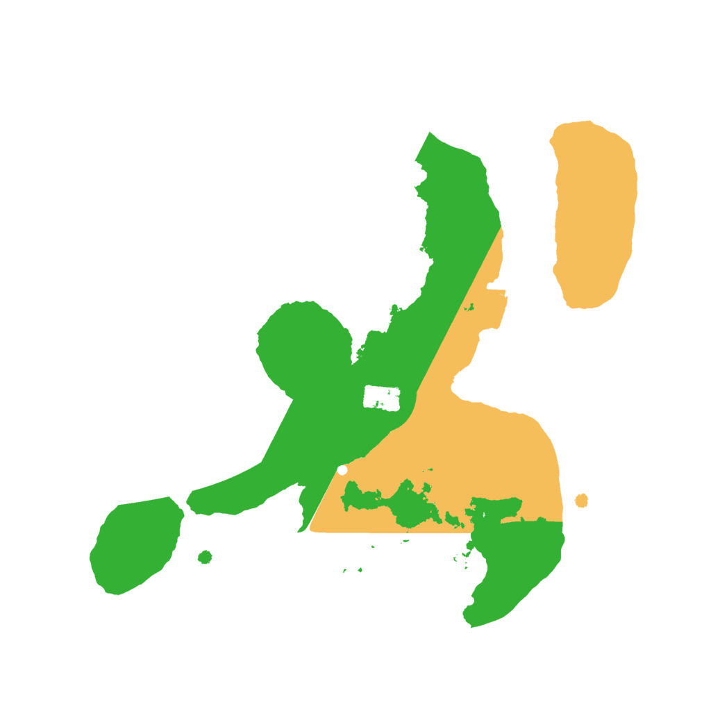 Biome Rust Map: Procedural Map, Size: 2100, Seed: 1231312