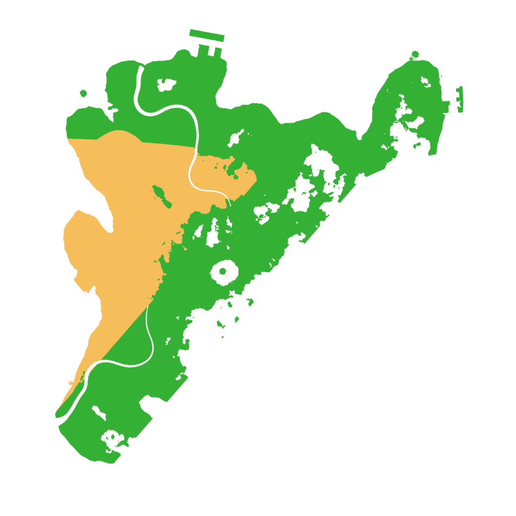 Biome Rust Map: Procedural Map, Size: 3000, Seed: 1601585451