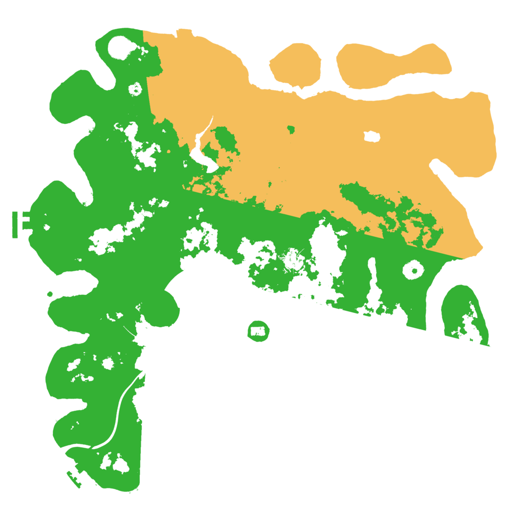 Biome Rust Map: Procedural Map, Size: 4000, Seed: 80971677
