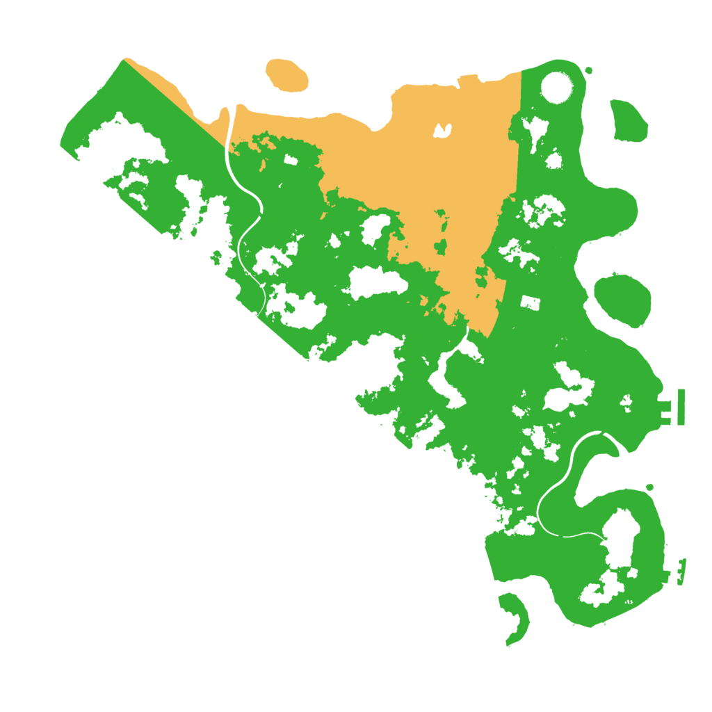 Biome Rust Map: Procedural Map, Size: 4000, Seed: 193859135