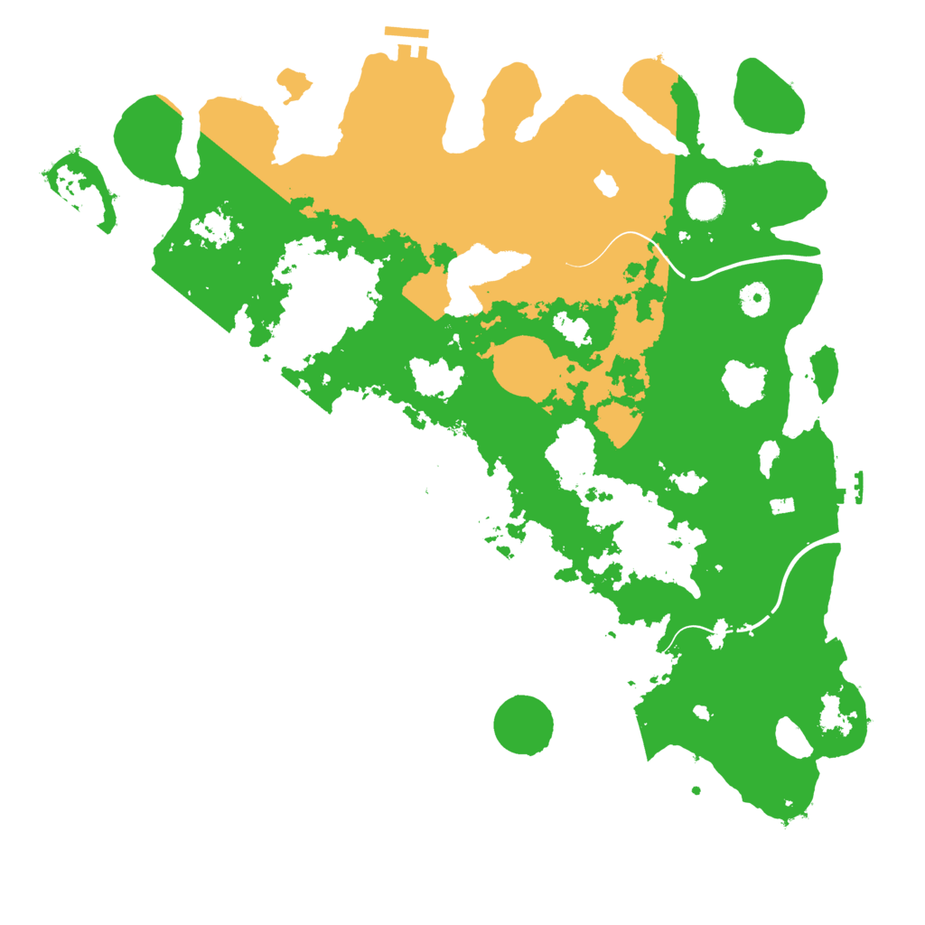 Biome Rust Map: Procedural Map, Size: 4250, Seed: 135368097
