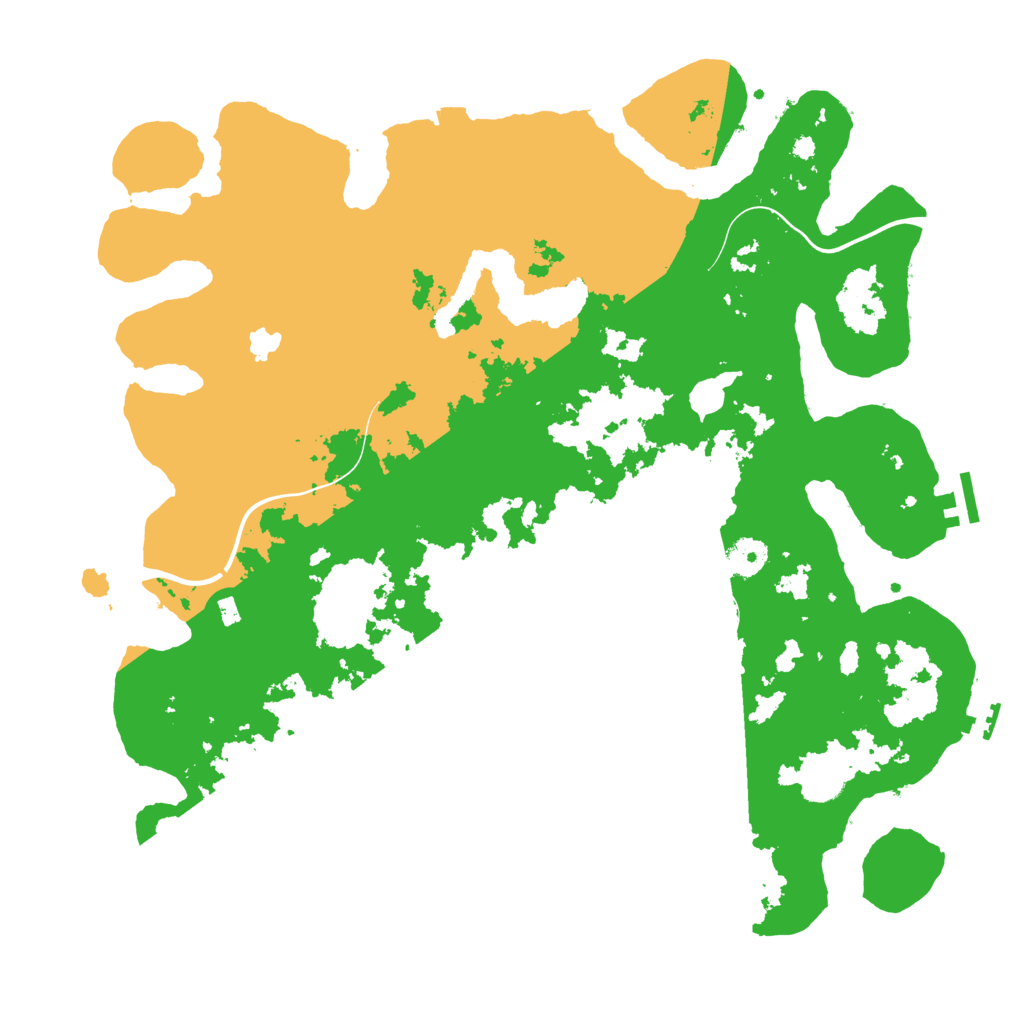 Biome Rust Map: Procedural Map, Size: 4050, Seed: 1593127783