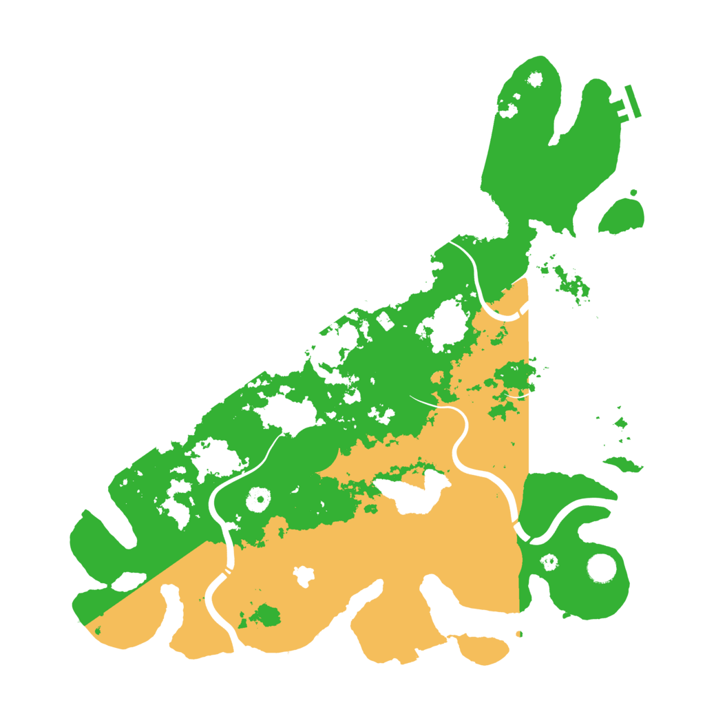 Biome Rust Map: Procedural Map, Size: 4250, Seed: 132158125