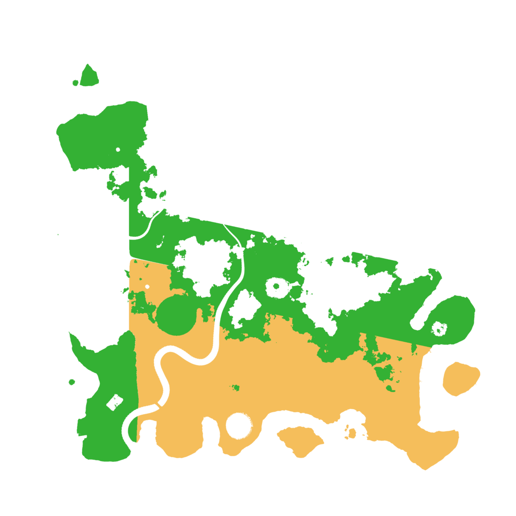Biome Rust Map: Procedural Map, Size: 3500, Seed: 1777499601