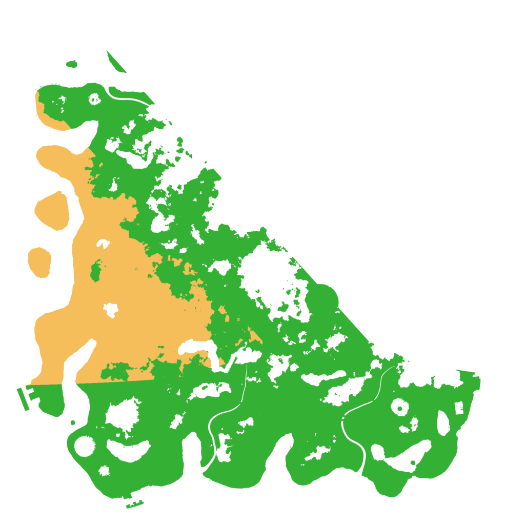 Biome Rust Map: Procedural Map, Size: 4500, Seed: 1600602450