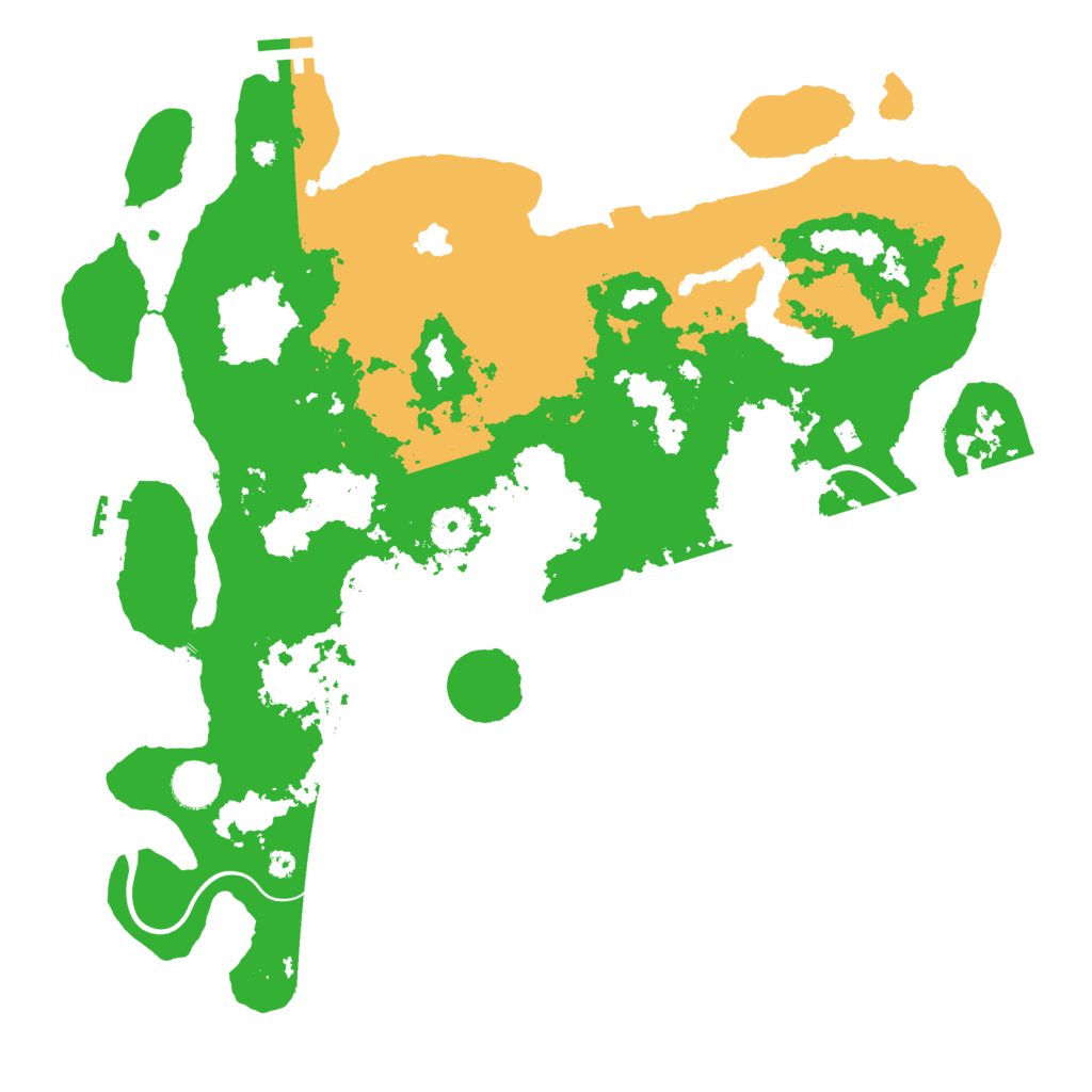 Biome Rust Map: Procedural Map, Size: 4000, Seed: 781780722
