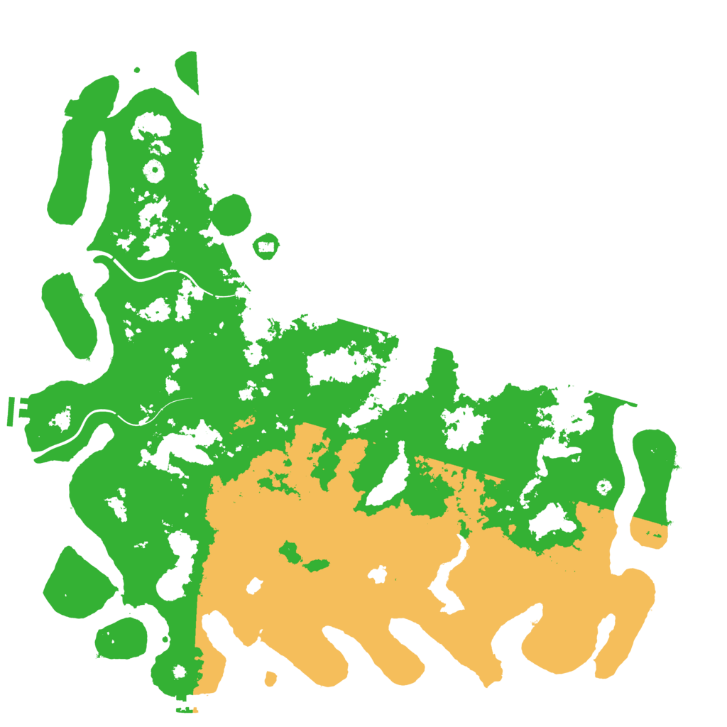 Biome Rust Map: Procedural Map, Size: 5000, Seed: 2107718036
