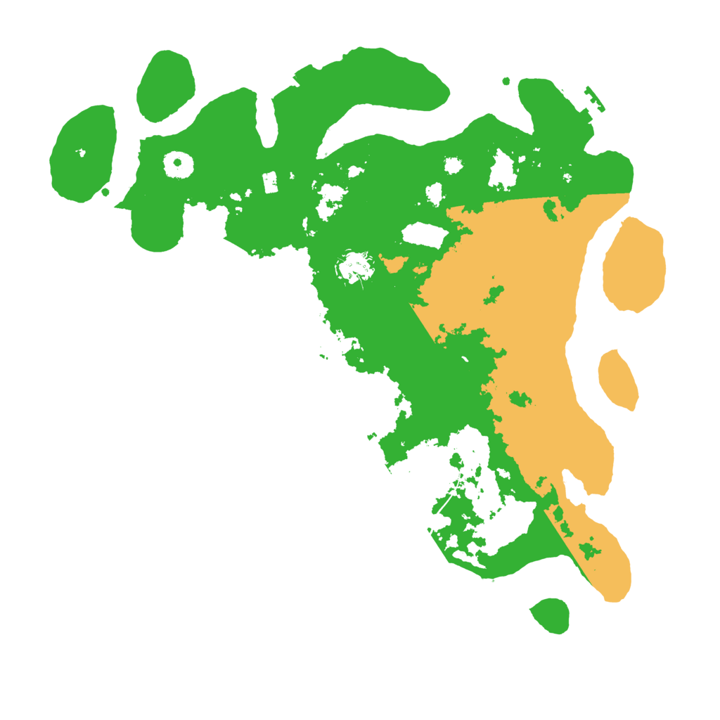 Biome Rust Map: Procedural Map, Size: 3700, Seed: 1462951145