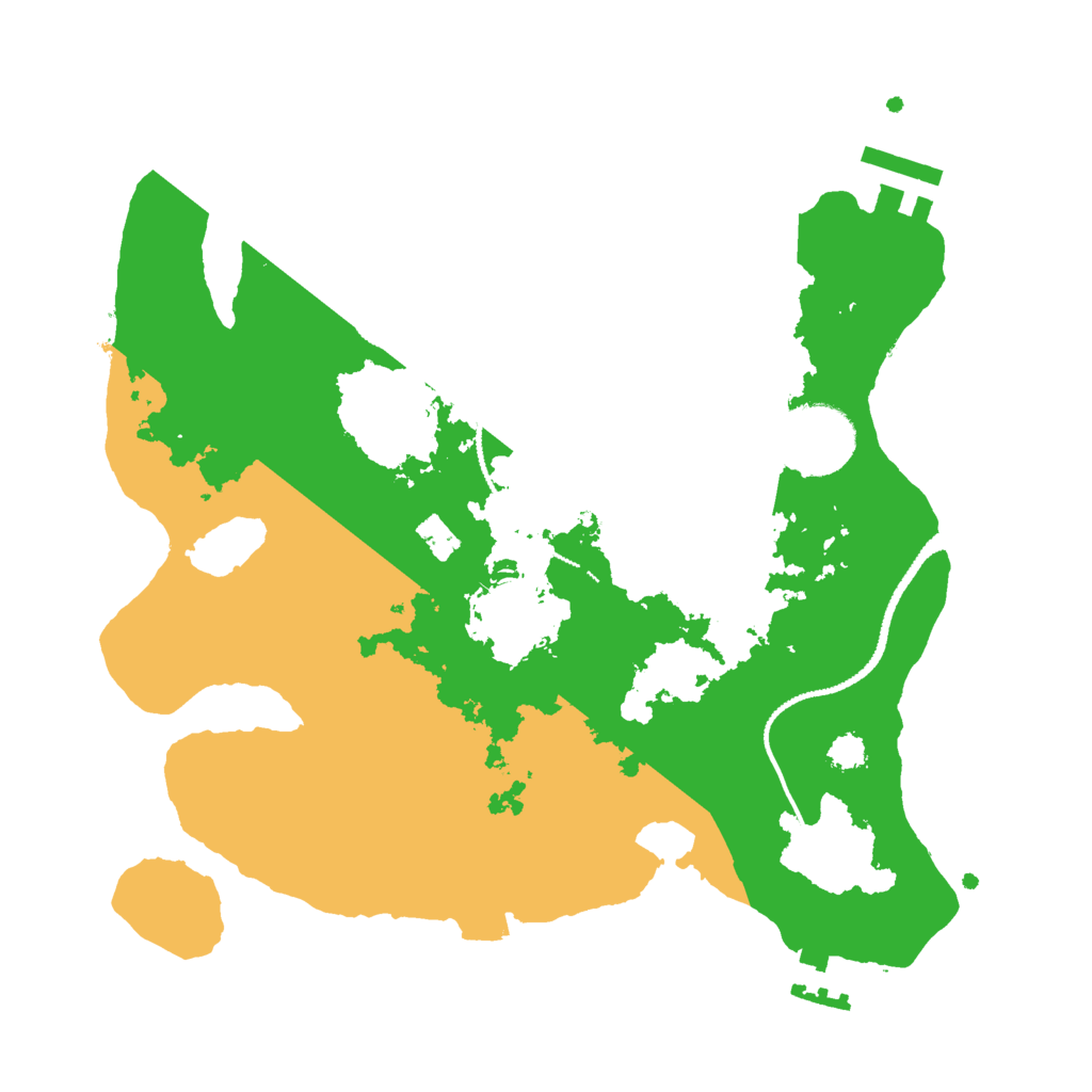 Biome Rust Map: Procedural Map, Size: 2700, Seed: 653622462