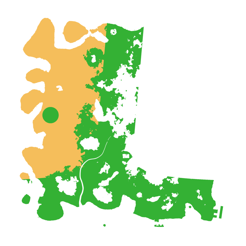 Biome Rust Map: Procedural Map, Size: 4000, Seed: 1471976714