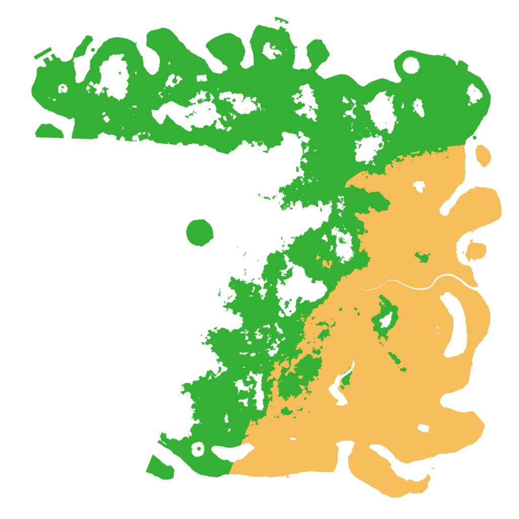 Biome Rust Map: Procedural Map, Size: 5500, Seed: 729752645