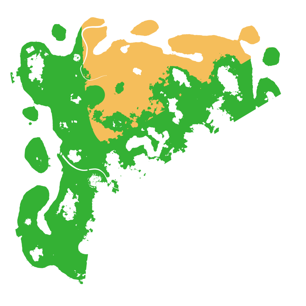 Biome Rust Map: Procedural Map, Size: 4250, Seed: 1085226472