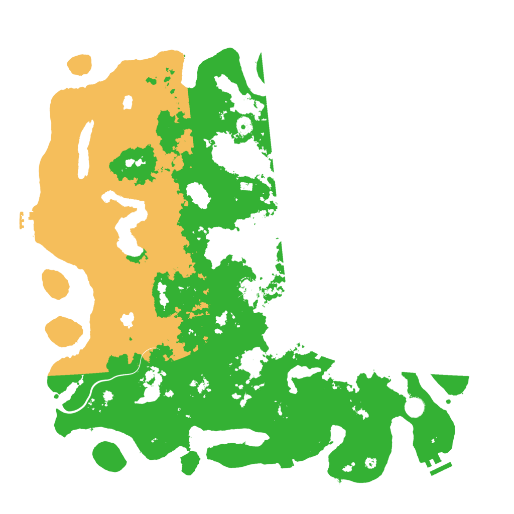 Biome Rust Map: Procedural Map, Size: 4500, Seed: 7899345
