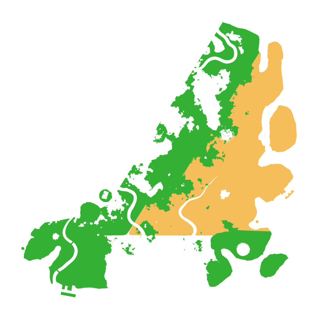 Biome Rust Map: Procedural Map, Size: 4250, Seed: 339526414