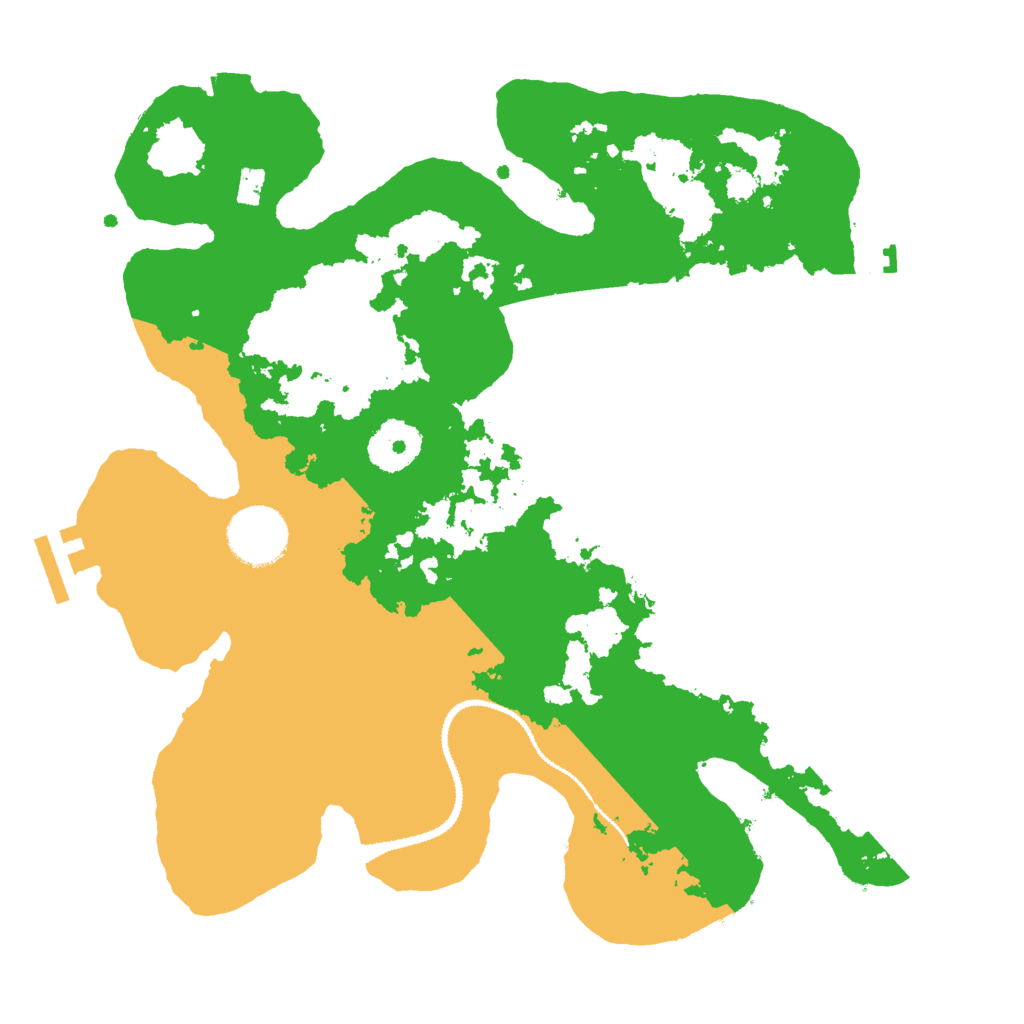 Biome Rust Map: Procedural Map, Size: 2999, Seed: 490979535