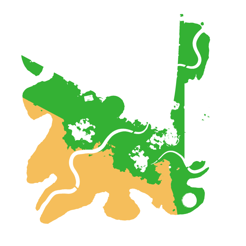 Biome Rust Map: Procedural Map, Size: 3000, Seed: 1898005669