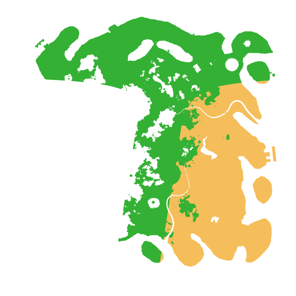 Biome Rust Map: Procedural Map, Size: 4000, Seed: 106232750