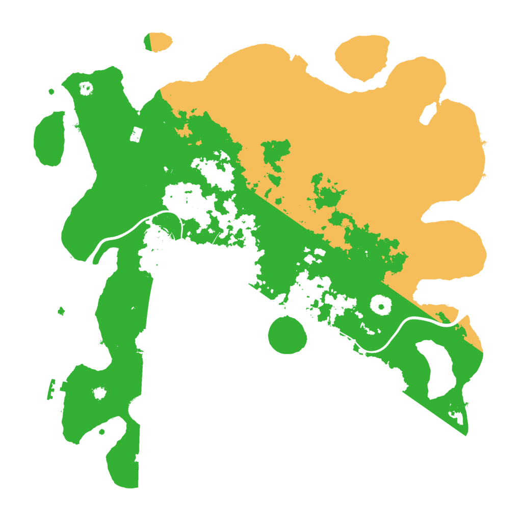 Biome Rust Map: Procedural Map, Size: 3750, Seed: 2059296898