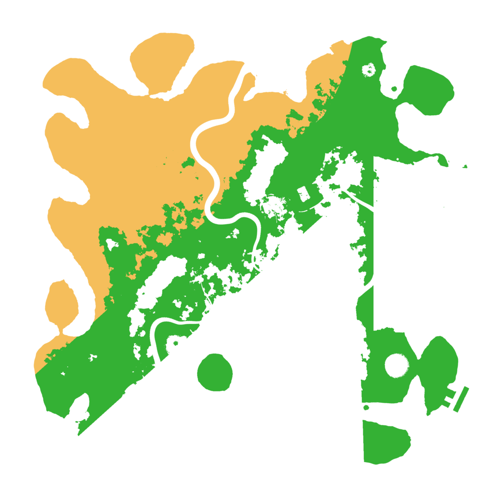 Biome Rust Map: Procedural Map, Size: 3750, Seed: 290043945