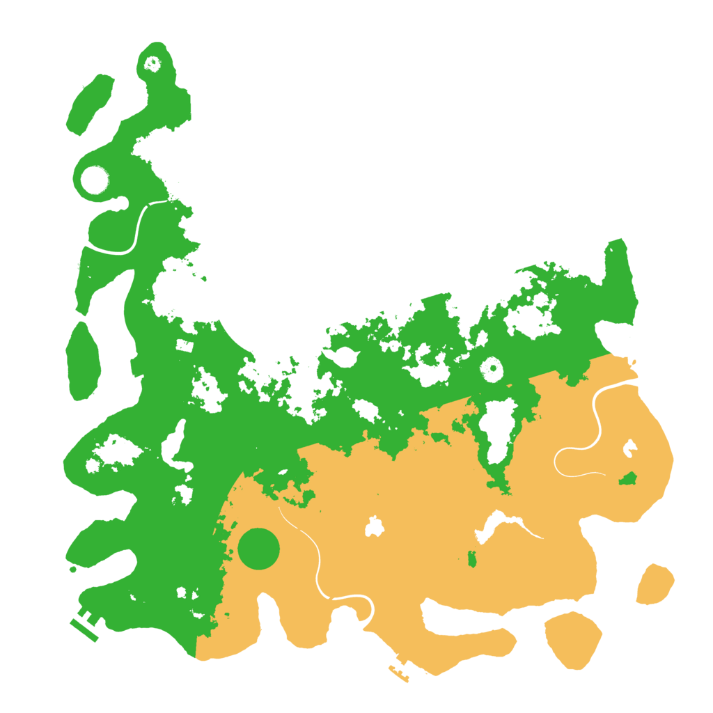 Biome Rust Map: Procedural Map, Size: 4500, Seed: 1483028205