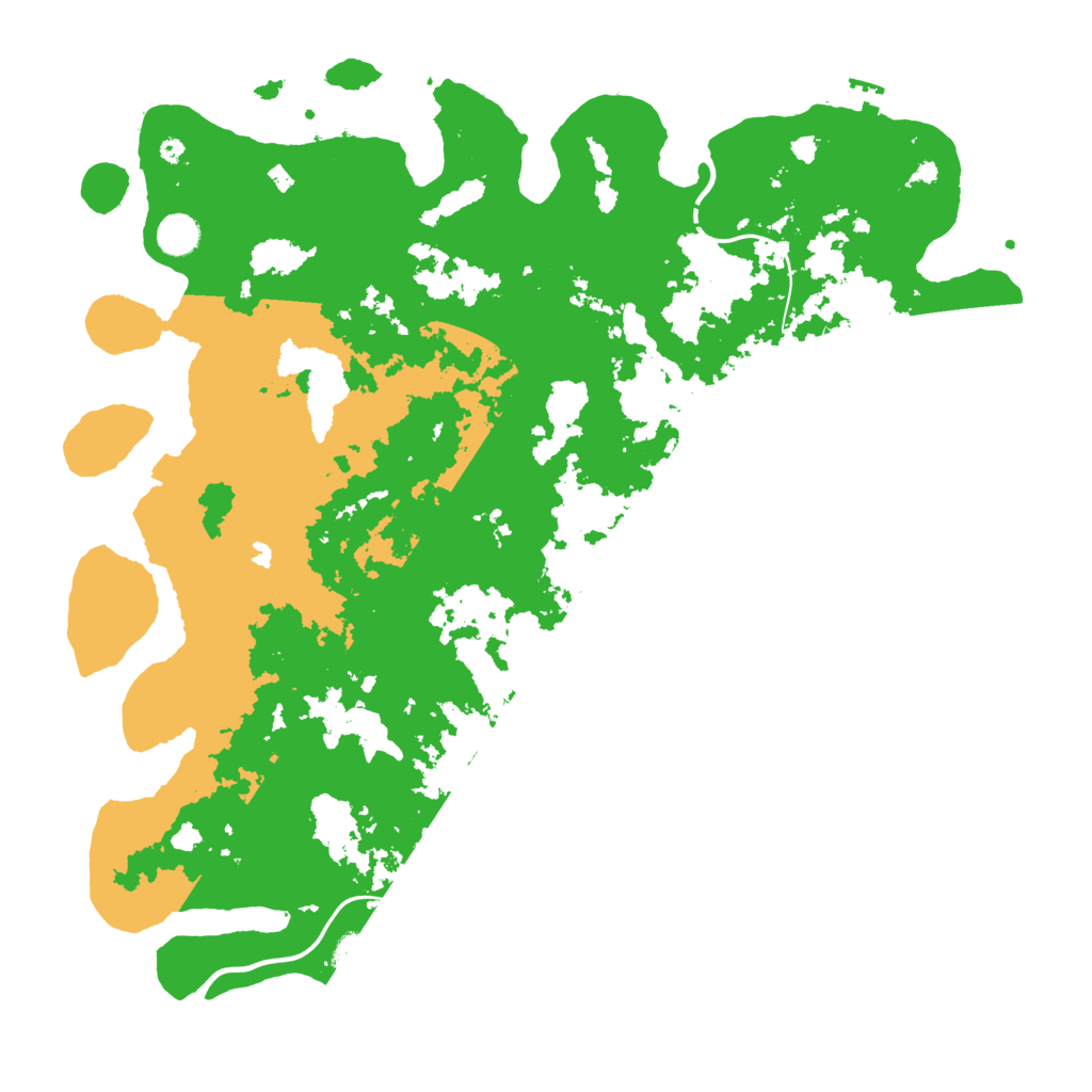 Biome Rust Map: Procedural Map, Size: 4500, Seed: 855020391