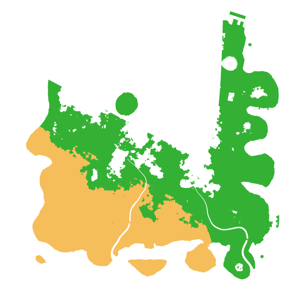 Biome Rust Map: Procedural Map, Size: 3750, Seed: 836180057