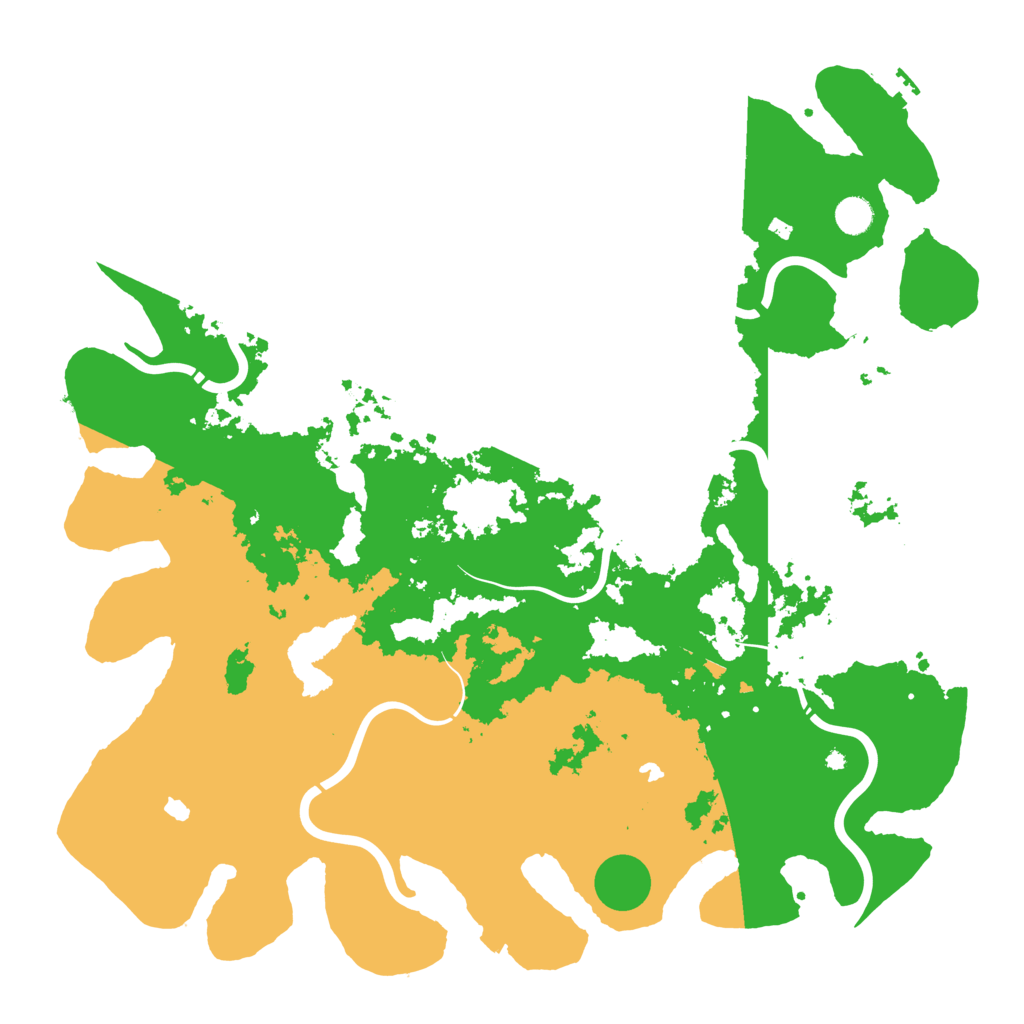 Biome Rust Map: Procedural Map, Size: 4800, Seed: 1428236367
