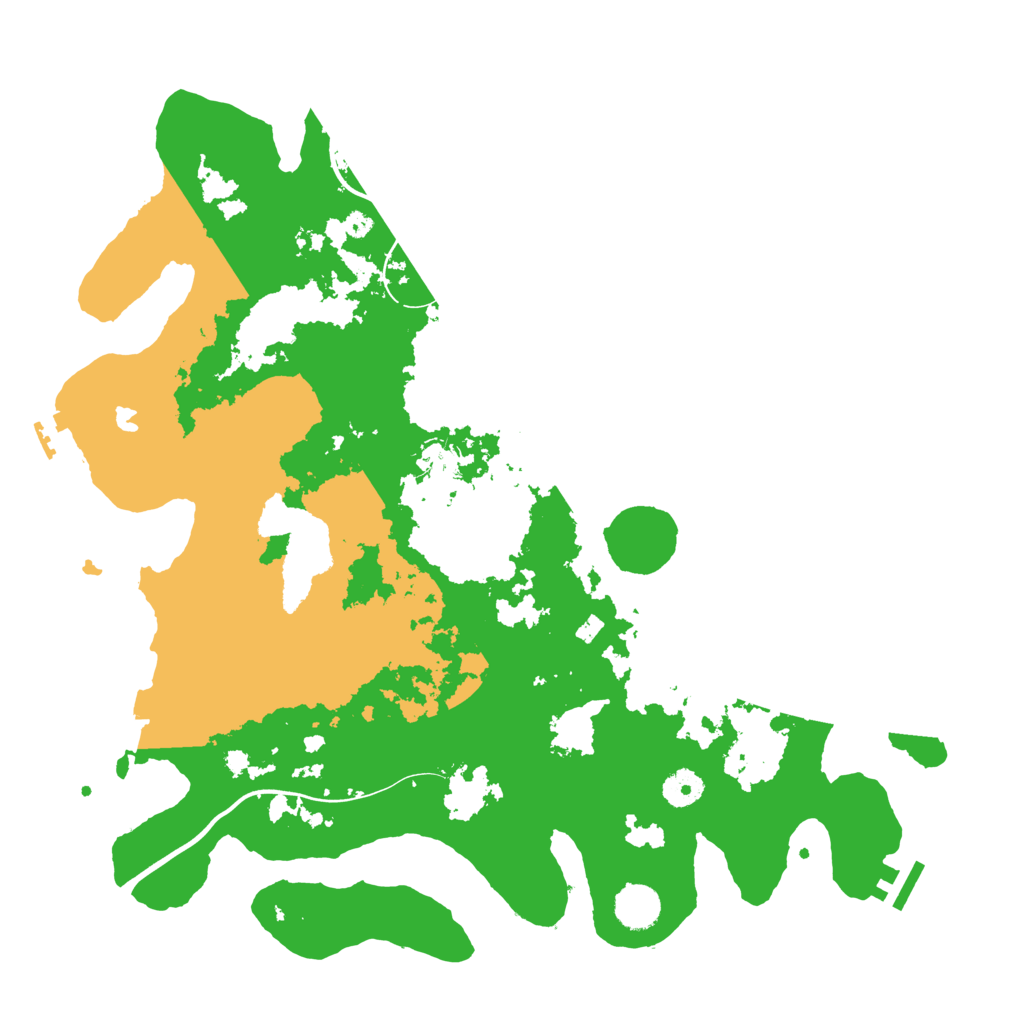 Biome Rust Map: Procedural Map, Size: 4000, Seed: 1803154508