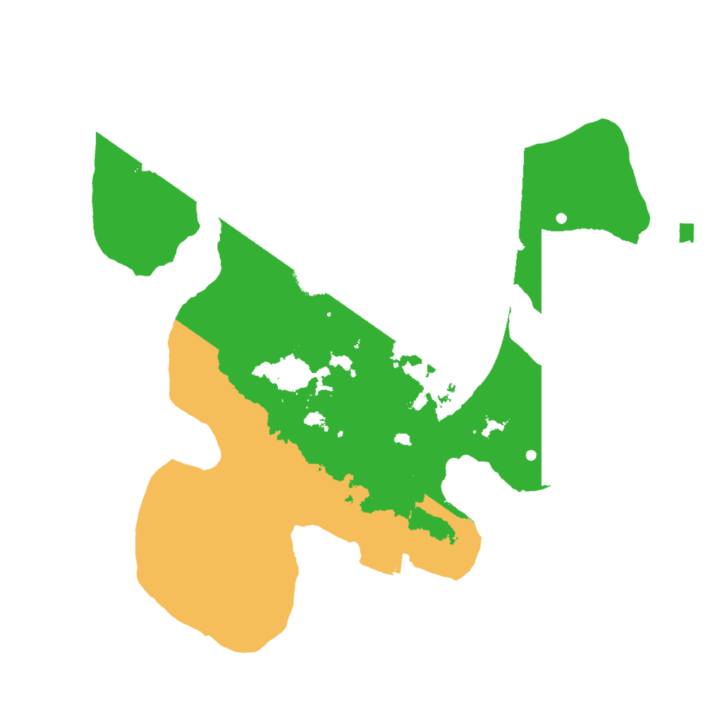 Biome Rust Map: Procedural Map, Size: 2000, Seed: 480616683