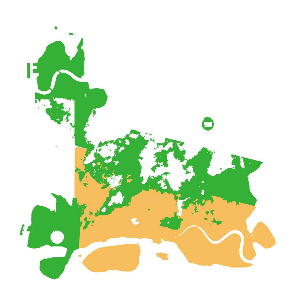 Biome Rust Map: Procedural Map, Size: 4000, Seed: 147971879