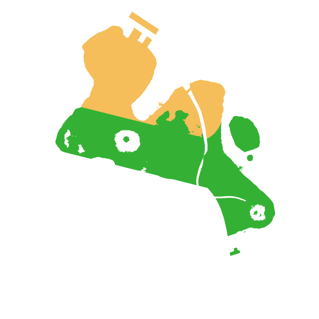 Biome Rust Map: Procedural Map, Size: 2000, Seed: 1891967745