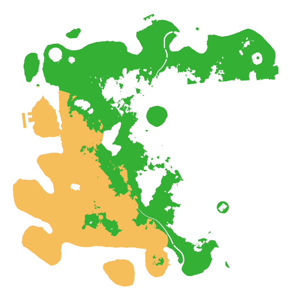 Biome Rust Map: Procedural Map, Size: 4000, Seed: 1945642869